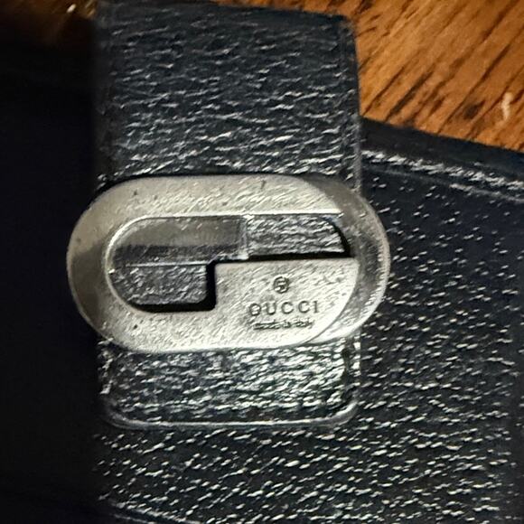 Gucci Black Leather Crossbody and Wallet Bundle - Picture 6 of 16